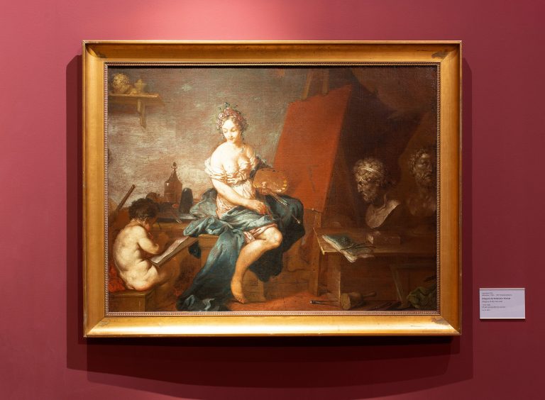 Januarius Zick 1702 - 1762 Allegorie der bildenden Künste undatiert